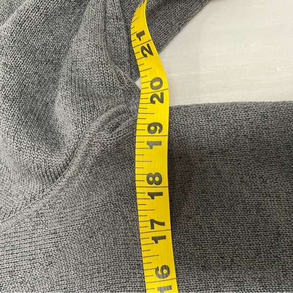 Eddie Bauer Jacket Womens Size Large Zip Front Fair Isle Long Sleeve Gray Black - Picture 4 of 6